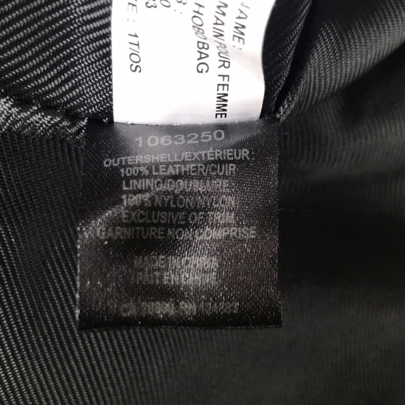 NWOT Atelier Noir Rudsak Black Leather Hobo Shoulder Bag Purse - Picture 13 of 17